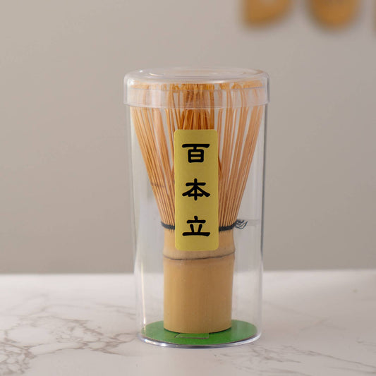 Urban Tokyo Matcha Whisk Chasen 4"H 100 Prong Bamboo Whisk