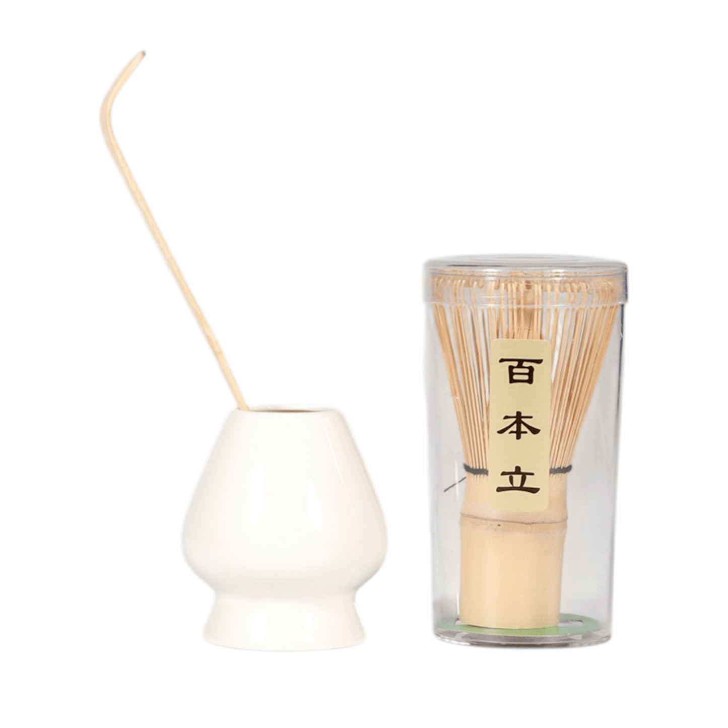 Urban Tokyo Matcha Whisk White Stand, Chasen and Scoop Set (1/48)