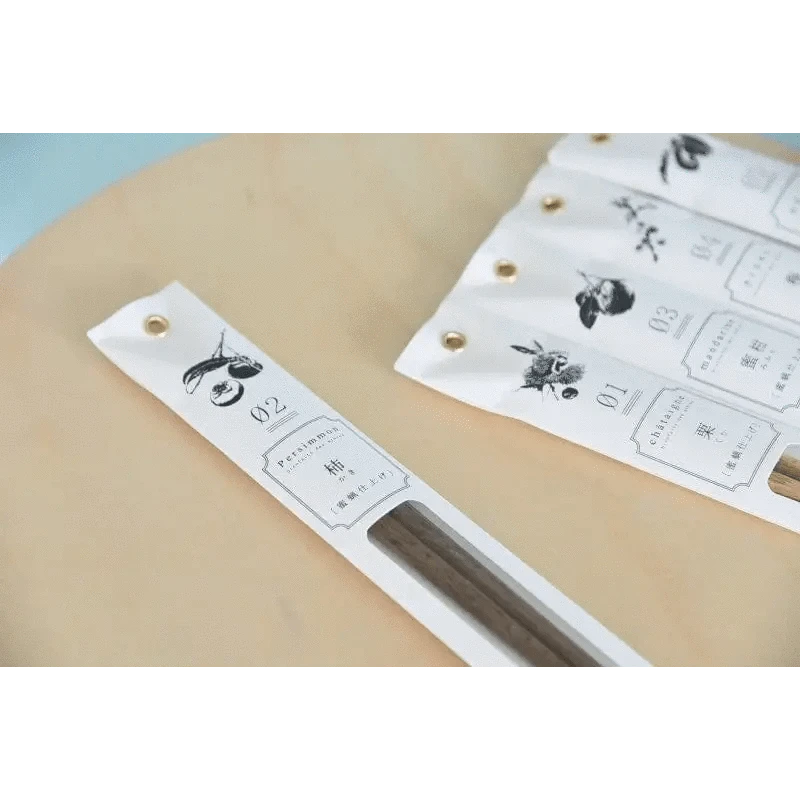 YAMANI Chopsticks & Chopstick Rests Tetoca Persimmon Chopsticks