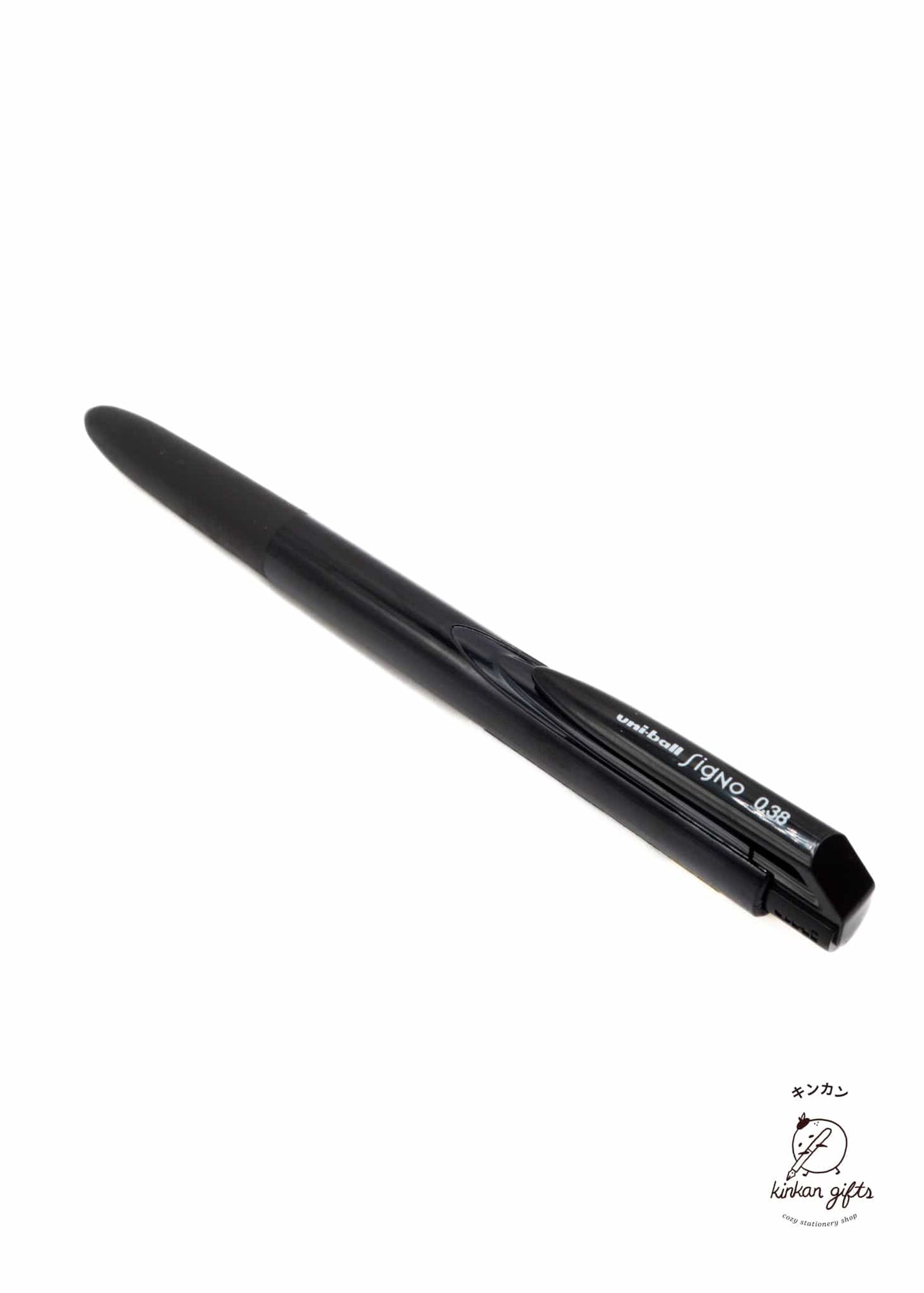 Zoomy BUNGU Pens Uni-ball Signo RT1 UMN-155 Gel Pen - 0.38 mm - Black