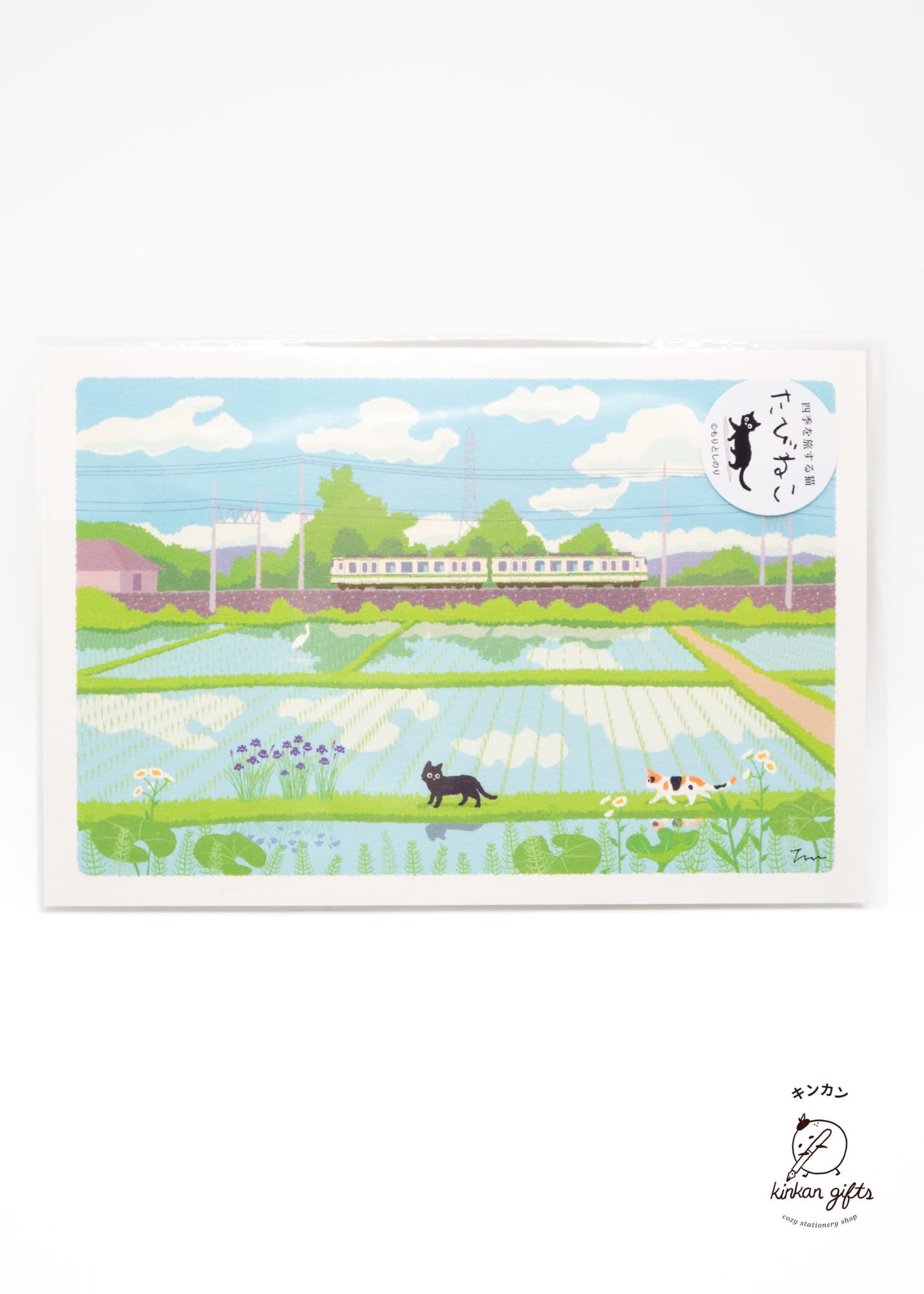 ACTIVE CORPORATION Neko Tabi-neko - Summer Postcard