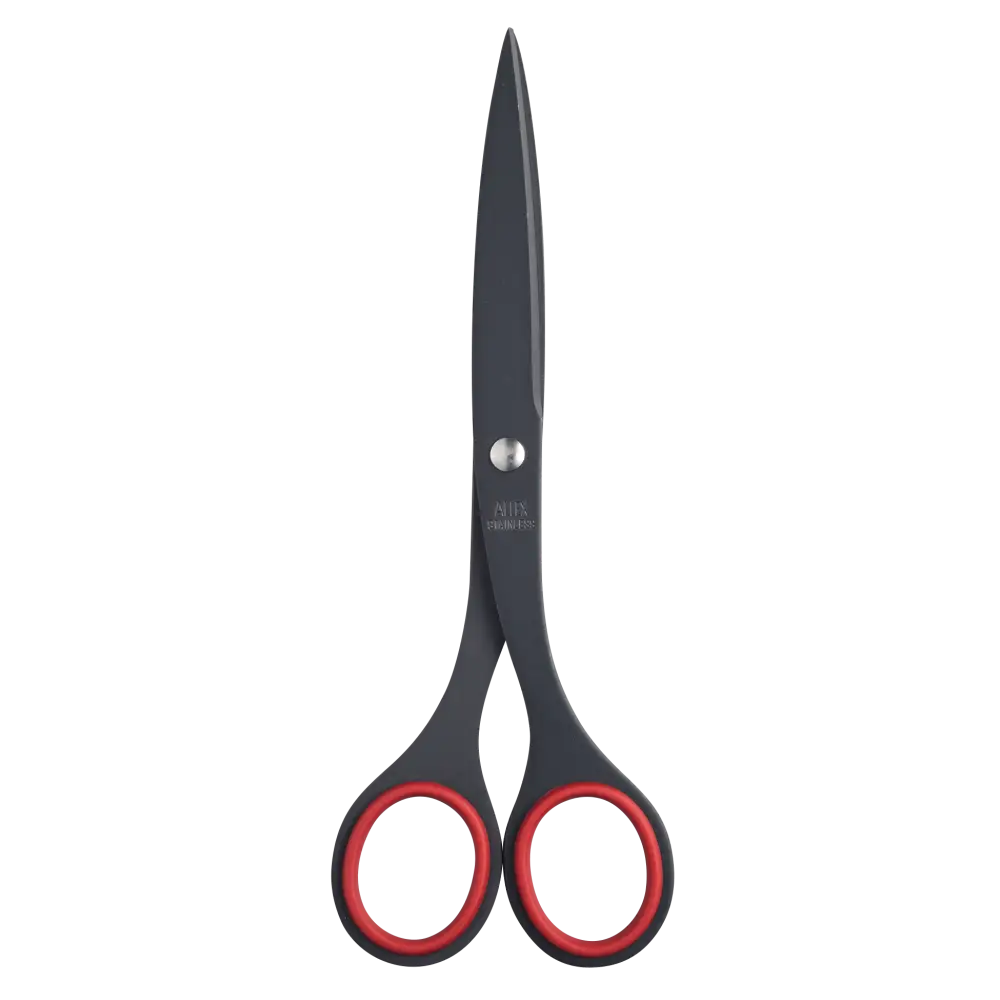 "Japacolle" Japan Collections Allex S-165F Office scissors (M) Black: Black