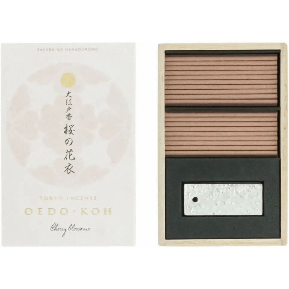 Amazon Incense Cherry Blossom Incense - 60 Sticks w/Incense Holder by NIPPON KODO