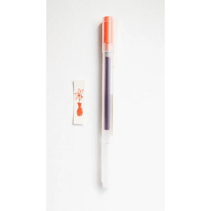 Amazon Pens Orange XIZE SH - Muji "Dupe" Colored Gel Pens - .5mm