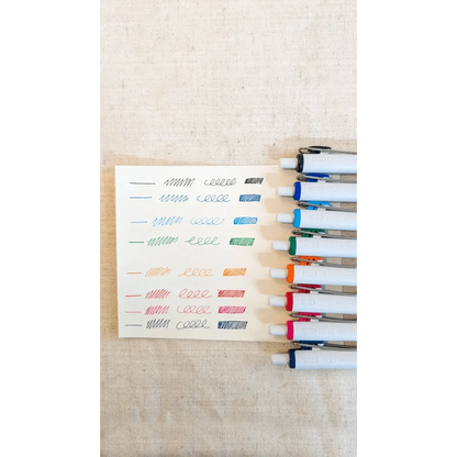 Amazon Pens Uni-Ball Gel Pen, 0.38mm , Assorted Colors