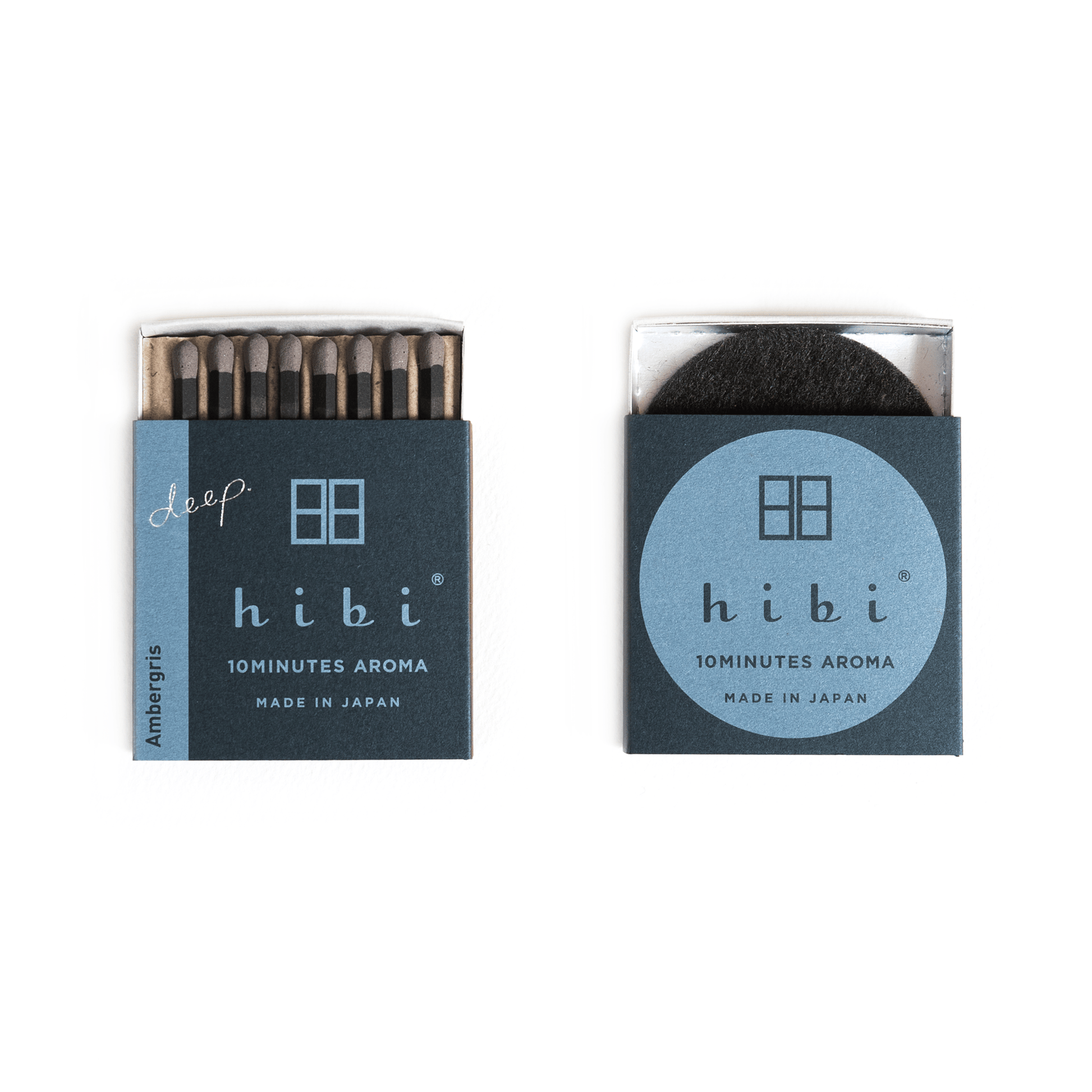 Ameico Ambergris Hibi - Box of 8 Incense Matches