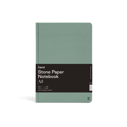 Ameico Black Karst - A5 Hardcover Notebook - Grid
