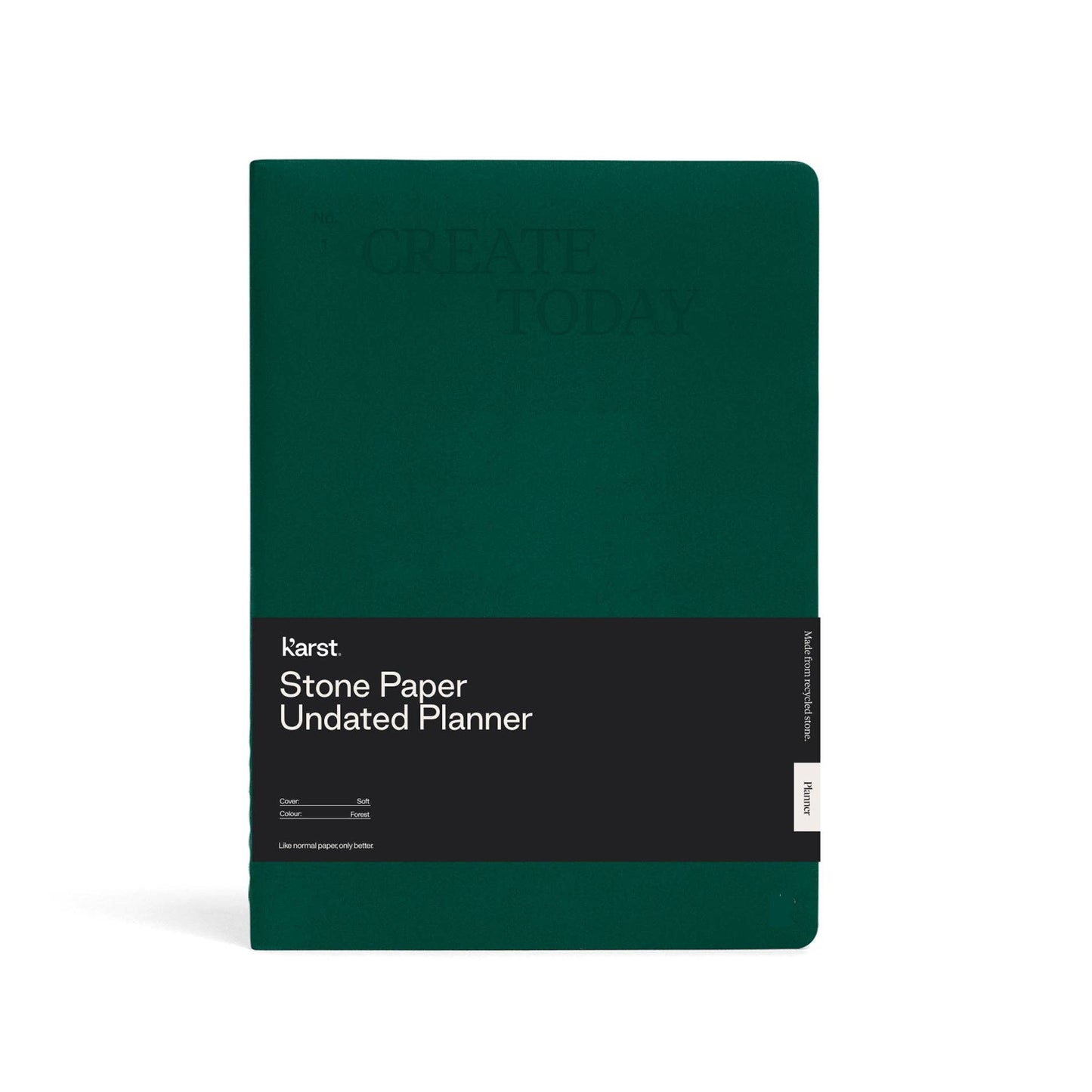 Ameico Burgundy Karst - B5 Softcover Undated Planner