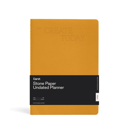 Ameico Burgundy Karst - B5 Softcover Undated Planner