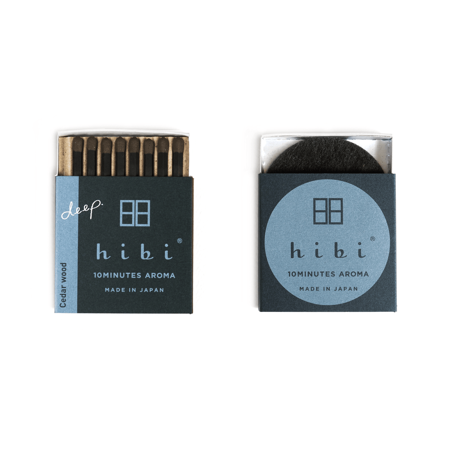 Ameico Cedar Wood Hibi - Box of 8 Incense Matches