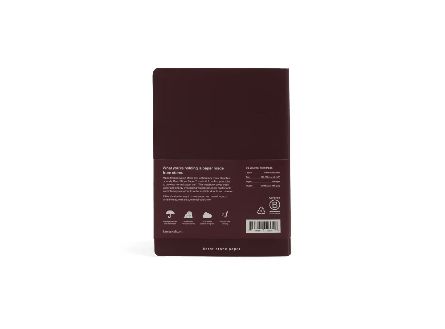 Ameico Karst - B6 Twin Pack Journal