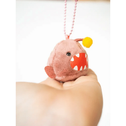 Amuse,Inc. Keychains Angler Fish Keychain Plush