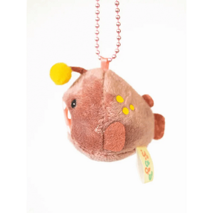 Amuse,Inc. Keychains Angler Fish Keychain Plush