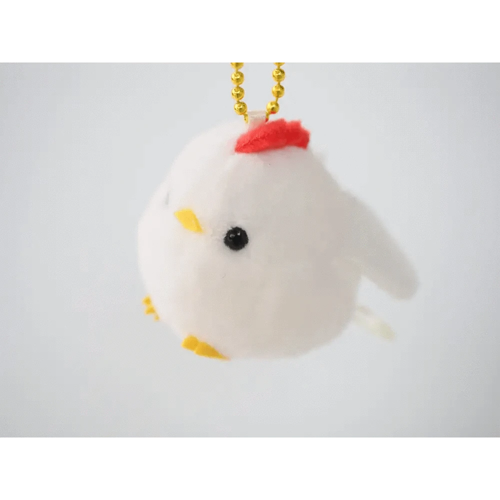 Amuse,Inc. Keychains Chicken Keychain Plush