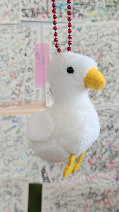 Amuse,Inc. Keychains Duck Petit Maru Plush Keychain