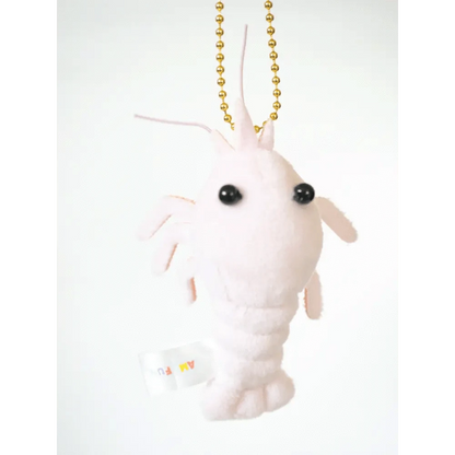 Amuse,Inc. Keychains Pink Shrimp Keychain Plush