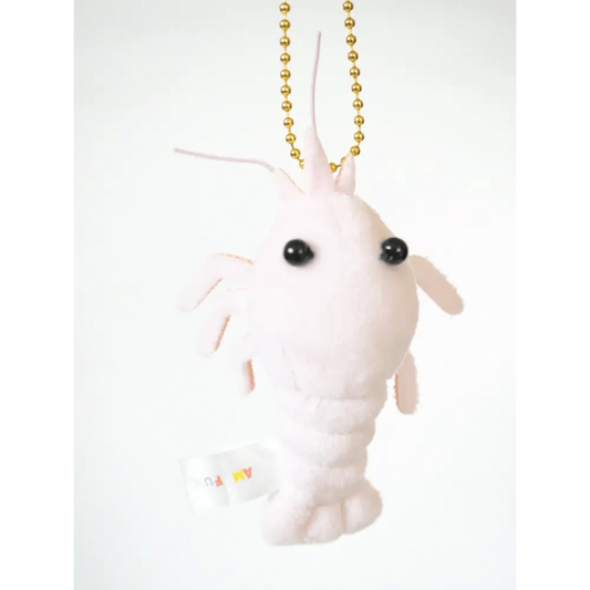 Amuse,Inc. Keychains Pink Shrimp Keychain Plush