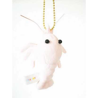Amuse,Inc. Keychains Pink Shrimp Keychain Plush