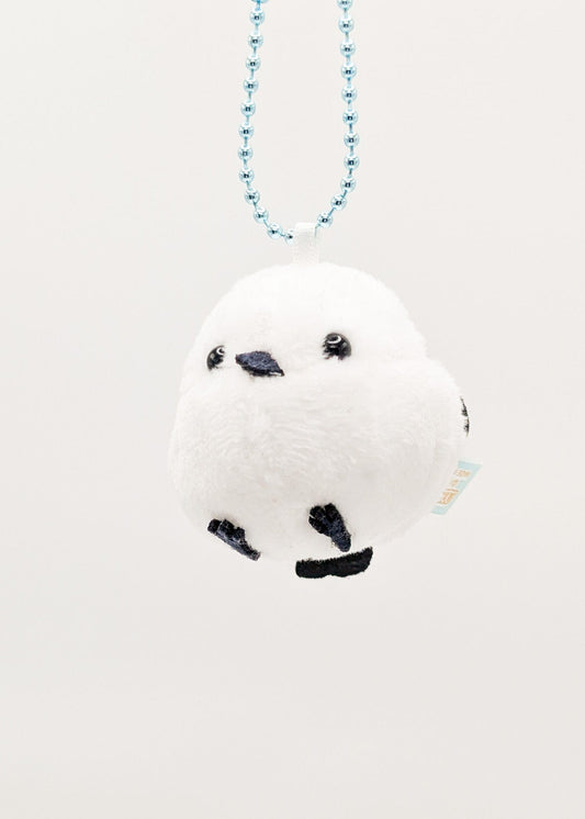 Amuse,Inc. Keychains Shima Enaga Snow Bird Plush Keychain - Puchimaru
