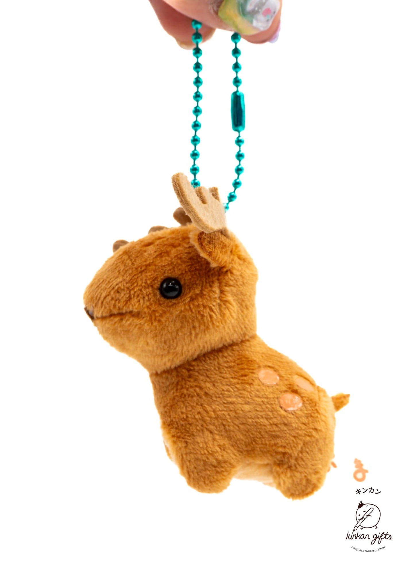 Amuse,Inc. Plush Toys Deer Keychain Plush - Puchimaru