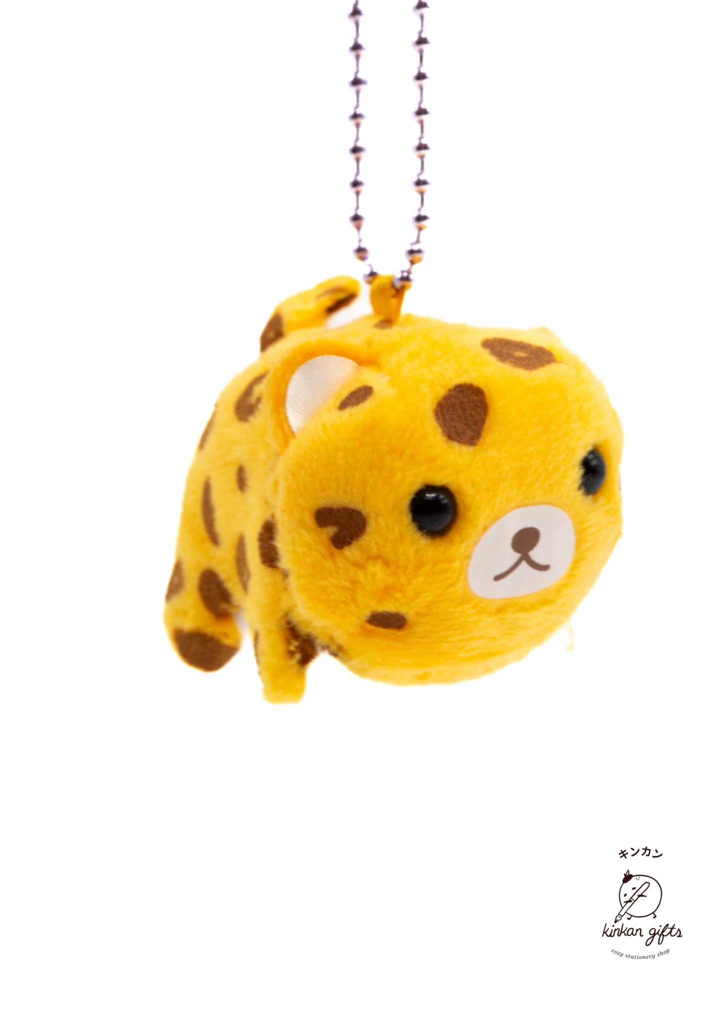 Amuse,Inc. Plush Toys Leopard Keychain Plush - Puchimaru