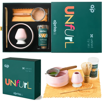 Aprikalife Tea & Tea Sets Ceremonial Matcha Starter Kit (6pcs), Christmas Gift Set