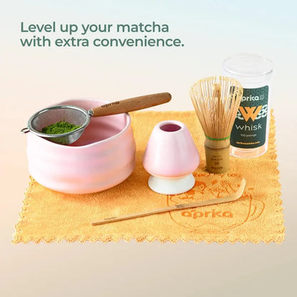 Aprikalife Tea & Tea Sets Ceremonial Matcha Starter Kit (6pcs), Christmas Gift Set