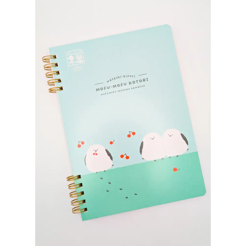 B6 Notebook - Watashi-biyori Series - Fluffy Bird - Notebooks & Notepads