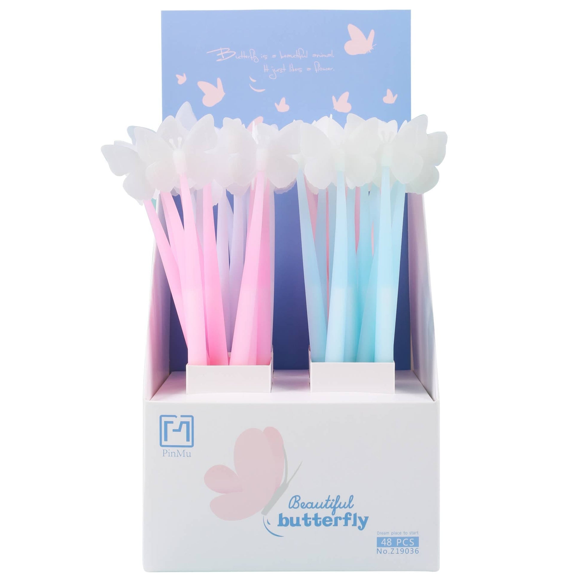 BCmini 22706 Butterfly Wiggle Gel Pen-48