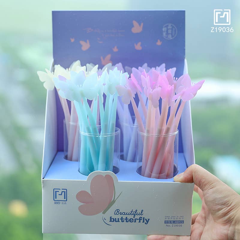 BCmini 22706 Butterfly Wiggle Gel Pen-48