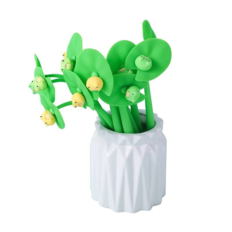 BCmini 22714 Frog Lily Wiggle Pad Gel Pen-48