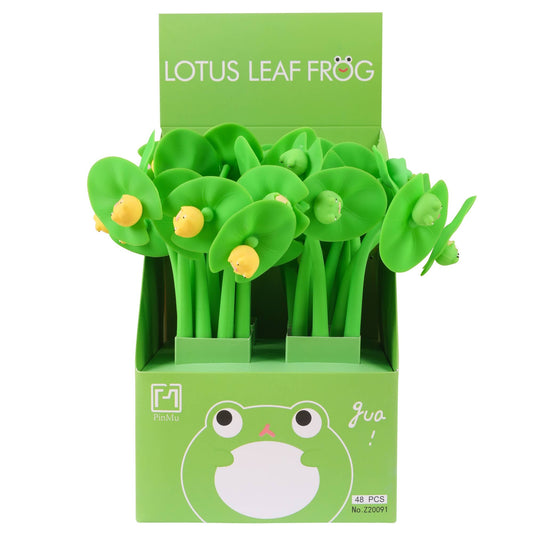 BCmini 22714 Frog Lily Wiggle Pad Gel Pen-48