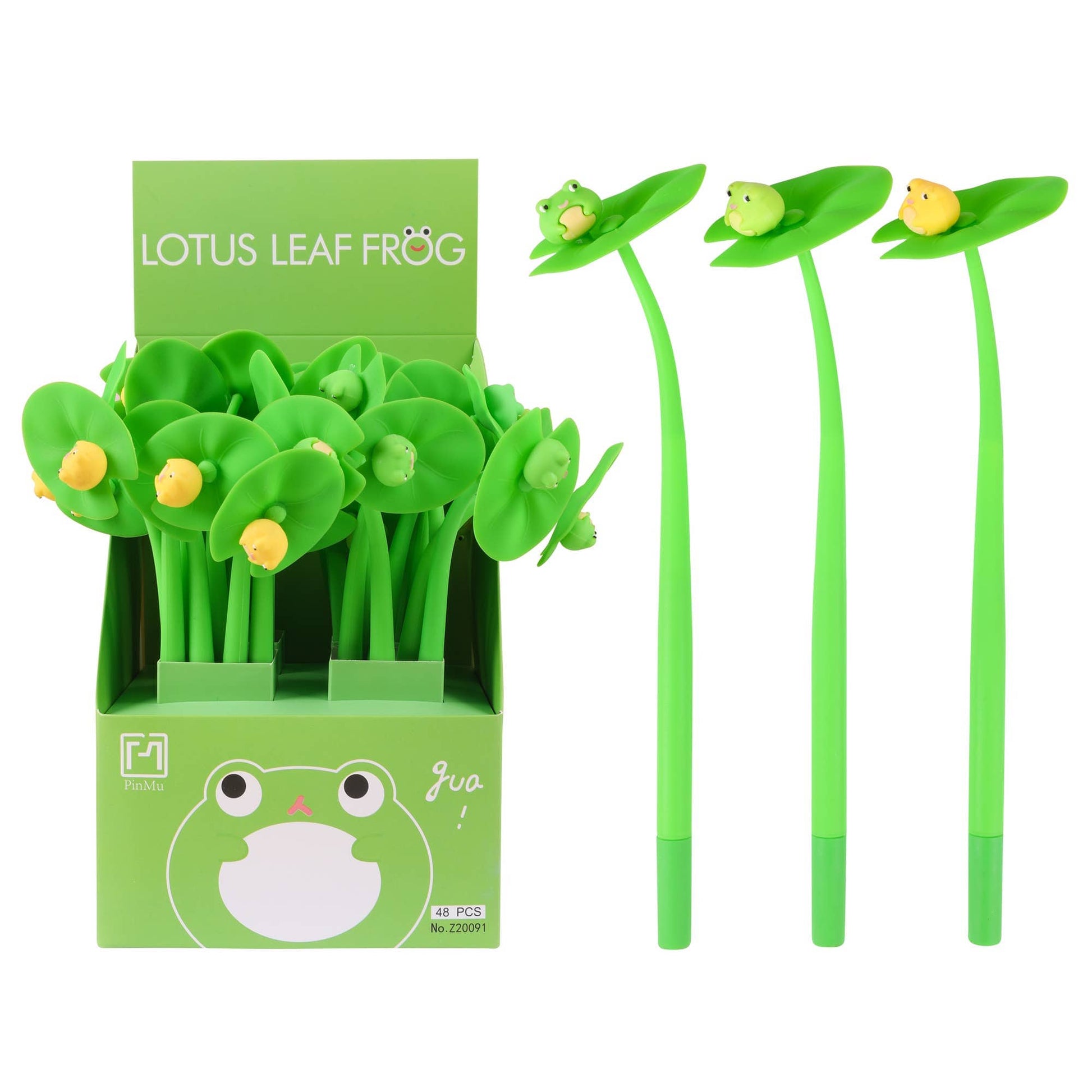 BCmini 22714 Frog Lily Wiggle Pad Gel Pen-48