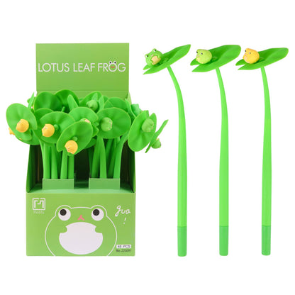 BCmini 22714 Frog Lily Wiggle Pad Gel Pen-48