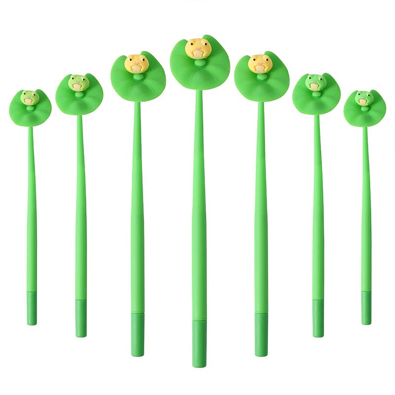 BCmini 22714 Frog Lily Wiggle Pad Gel Pen-48
