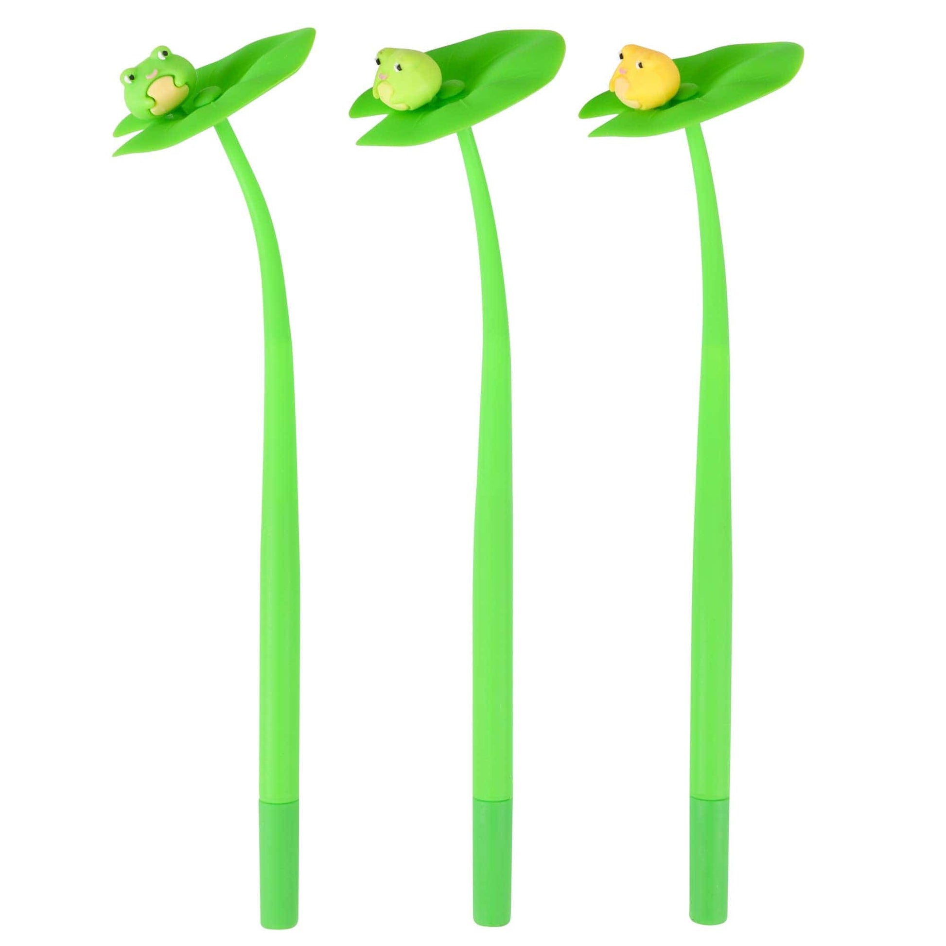 BCmini 22714 Frog Lily Wiggle Pad Gel Pen-48