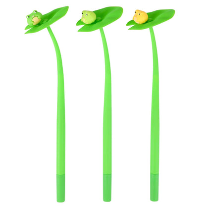 BCmini 22714 Frog Lily Wiggle Pad Gel Pen-48