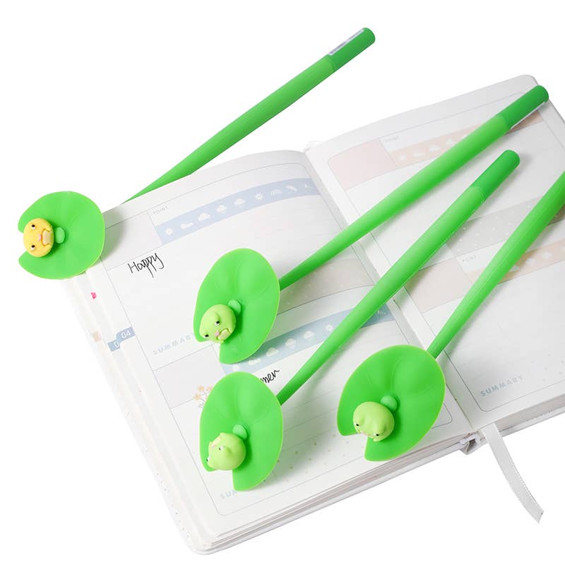 BCmini 22714 Frog Lily Wiggle Pad Gel Pen-48