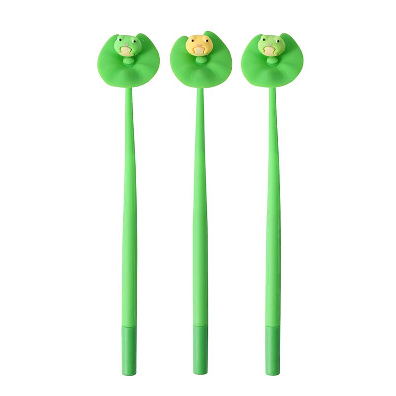 BCmini 22714 Frog Lily Wiggle Pad Gel Pen-48