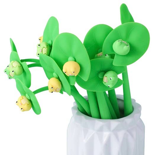 BCmini 22714 Frog Lily Wiggle Pad Gel Pen-48