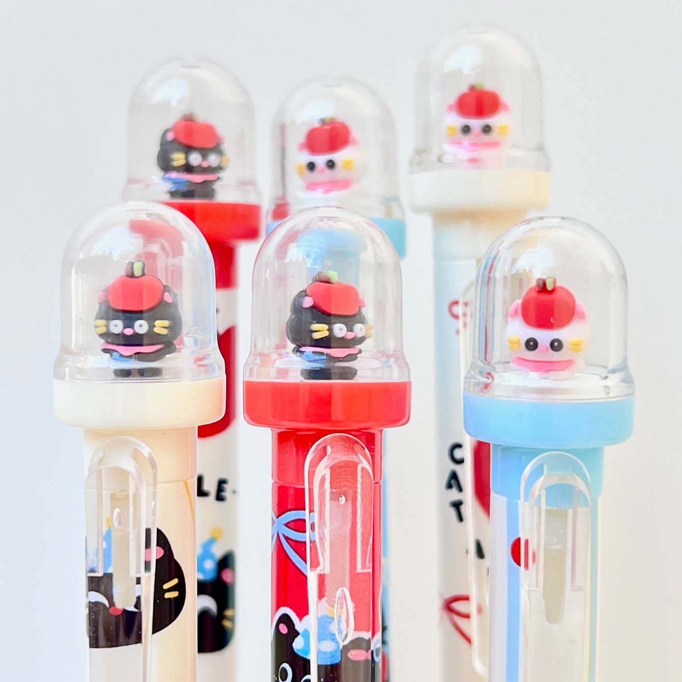 BCmini 22725 Apple Cat Retractable Gel Pen-36