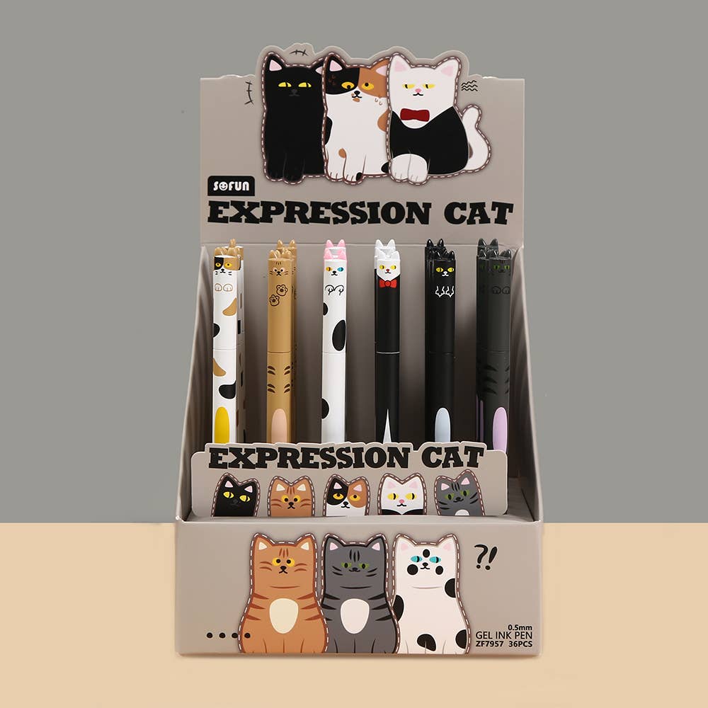BCmini 22728 Expression Cat Gel Pen-36
