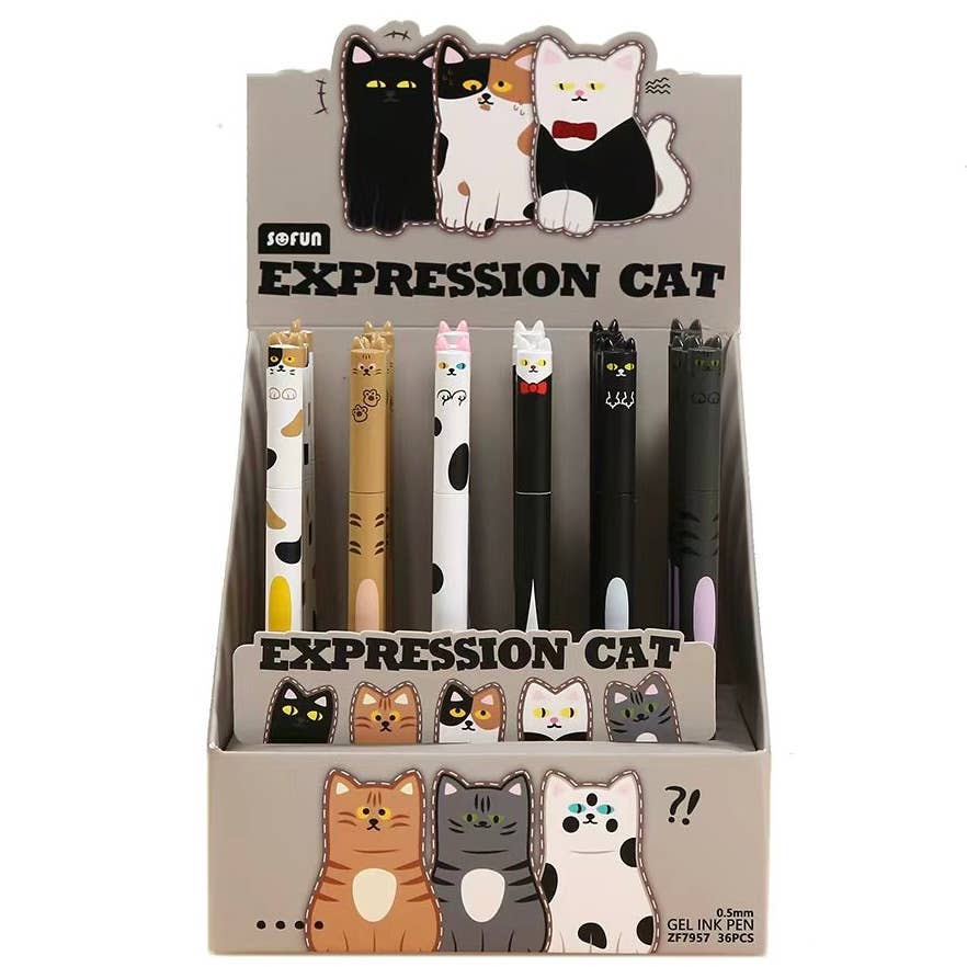 BCmini 22728 Expression Cat Gel Pen-36