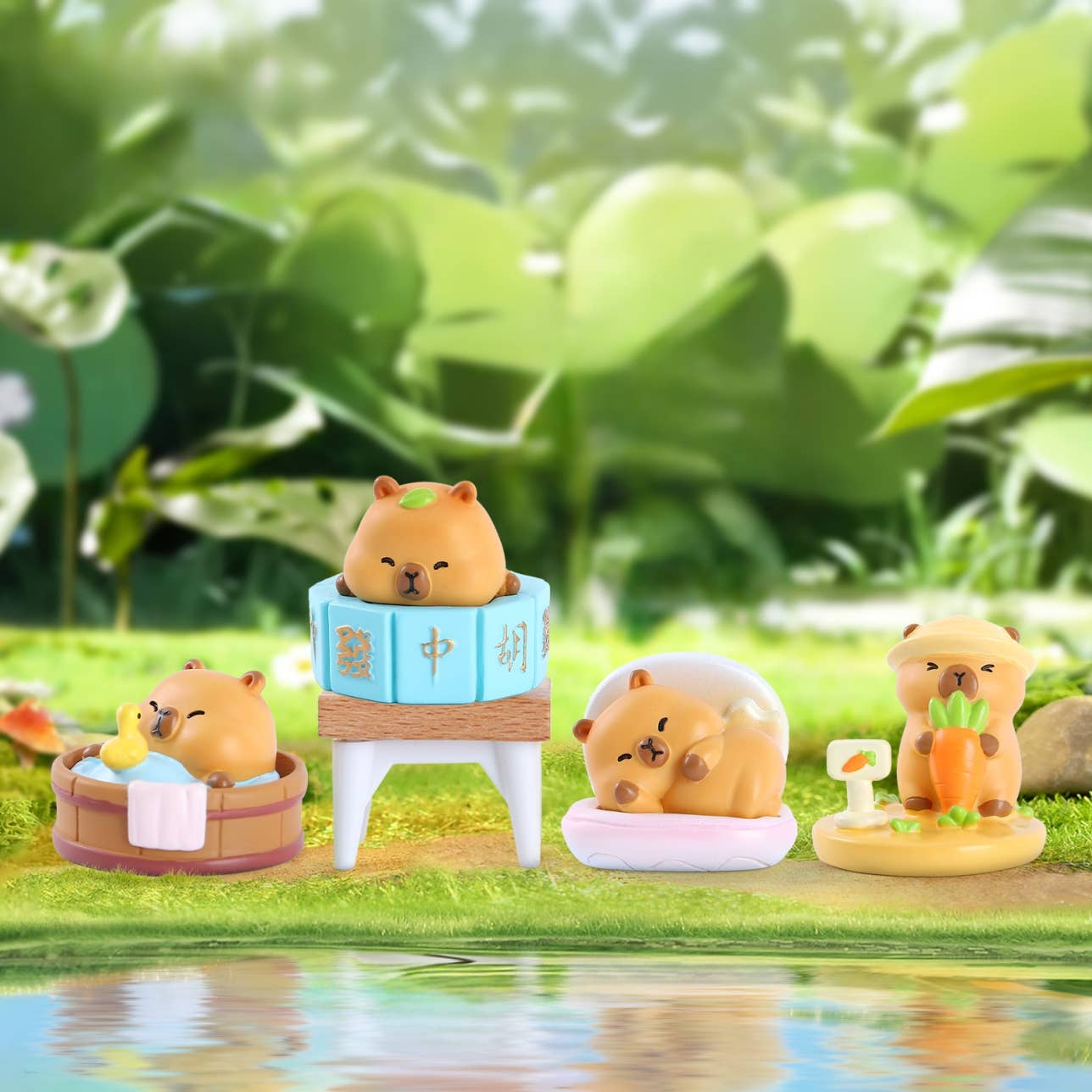 BCmini 71281 Capybara Forest Blind Box-8