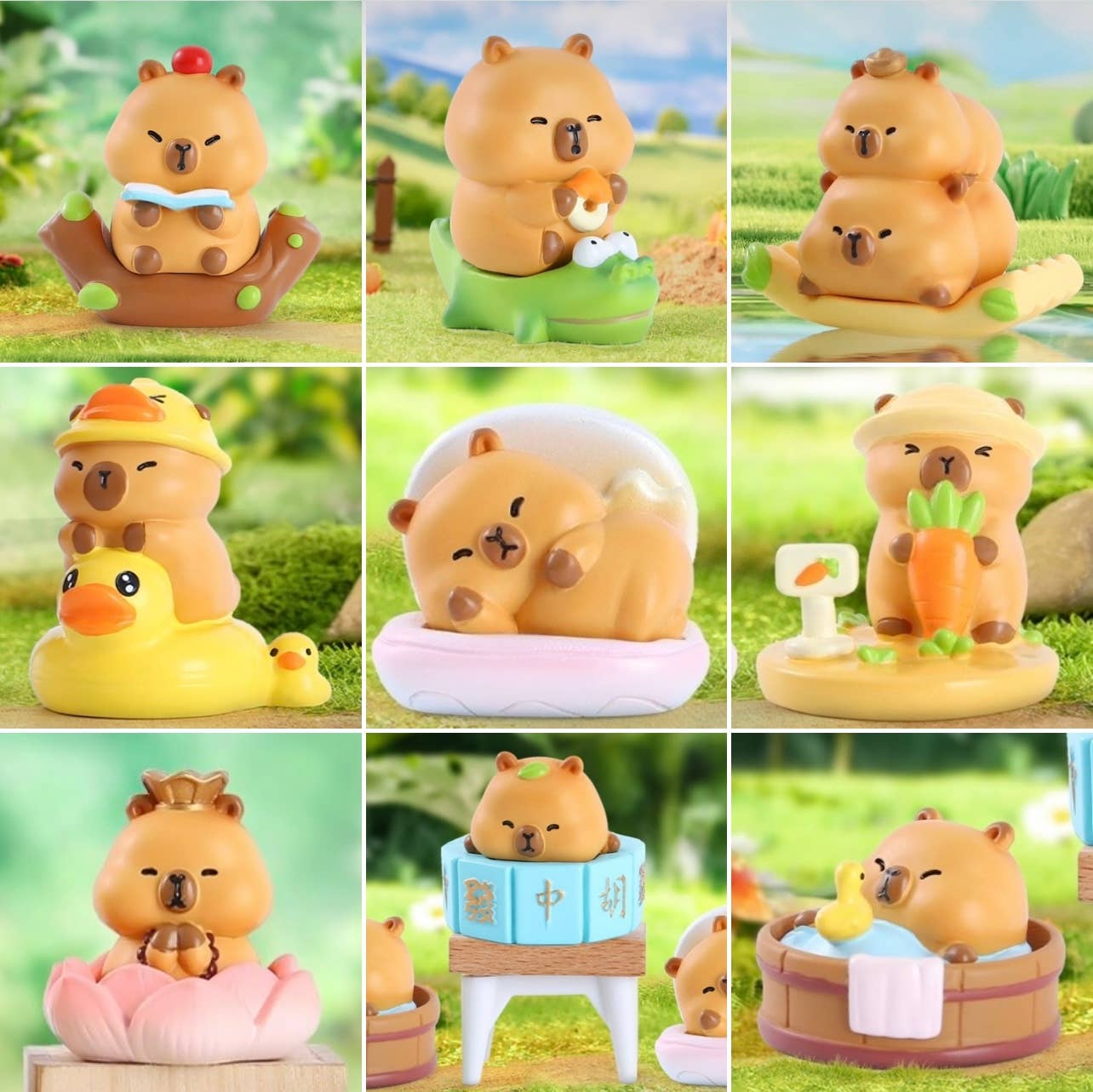 BCmini 71281 Capybara Forest Blind Box-8