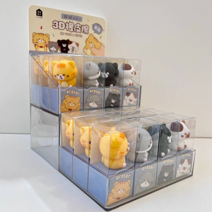 BCmini Cat Diary Erasers-24