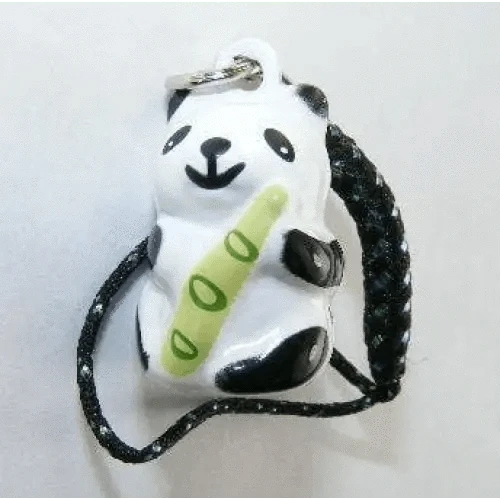 BCmini Keychains Panda Bamboo Bell