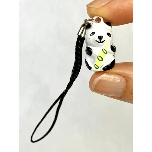 BCmini Keychains Panda Bamboo Bell