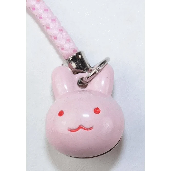 BCmini Keychains Pink Rabbit Bell