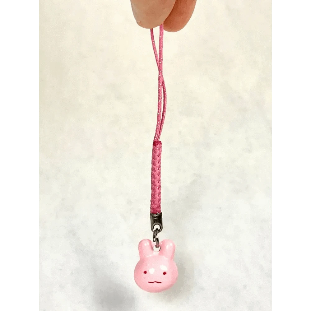 BCmini Keychains Pink Rabbit Bell